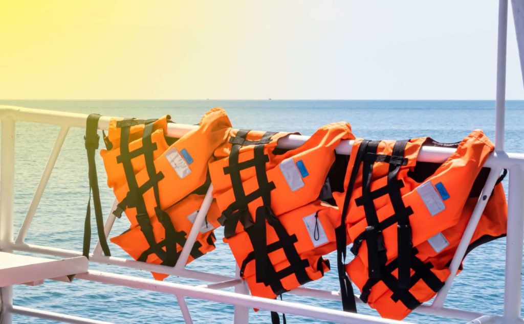 Polyethylene Foam Orange Adult Safety Life Jacket Vest Weight Capacity 80Kg  Beyoncy 150n, For Sea Patrolling at Rs 950 in Mumbai